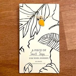 Sseko Small Steps (mango) Charm